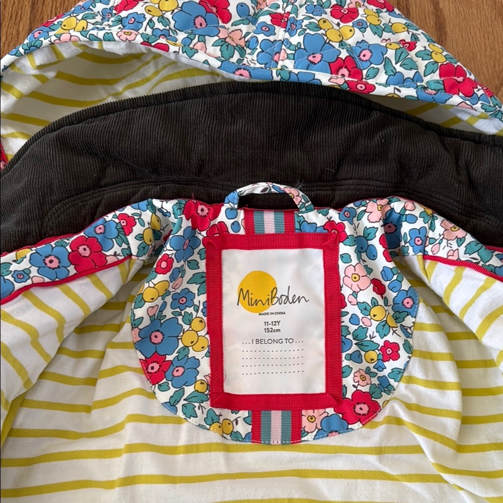 Floral Kids Jacket - Picture 2 of 6